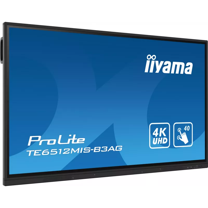 iiyama 65-calowy interaktywny ekran dotykowy 4K UHD z podnoszeniem do współpracy interaktywnej