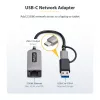 StarTech.com Adapter USB-C na Ethernet 2,5 GbE z konwerterem USB-A, kontroler NBASE-T NIC, sieć USB 3.0 Type-C 2,5/1 G, wiele prędkości, kompatybilny z Thunderbolt, Windows i Mac
