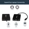 StarTech.com Adapter USB-C na dwa porty Gigabit Ethernet z portem USB (Type-A)