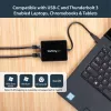 StarTech.com Adapter USB-C na dwa porty Gigabit Ethernet z portem USB (Type-A)