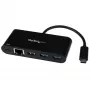 StarTech.com Adapter USB-C na Ethernet z 3-portowym hubem USB 3.0 i Power Delivery