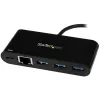 StarTech.com Adapter USB-C na Ethernet z 3-portowym hubem USB 3.0 i Power Delivery