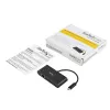 StarTech.com Adapter USB-C na Ethernet z 3-portowym hubem USB 3.0 i Power Delivery