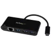 StarTech.com Adapter USB-C na Ethernet z 3-portowym hubem USB 3.0 i Power Delivery