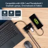 StarTech.com Adapter USB-C na Ethernet z 3-portowym hubem USB 3.0 i Power Delivery