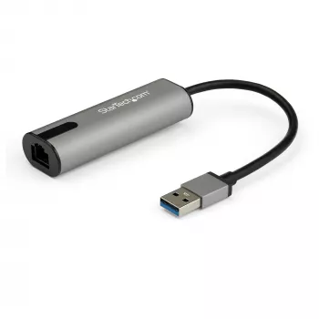 StarTech.com 2.5GbE USB A na Ethernet adapter - NBASE-T NIC - USB 3.0 Type A 2.5 GbE /1 GbE Multi Speed Gigabit sieciowy - USB 3.1 Laptop do RJ45/LAN - Lenovo X1 Carbon, HP EliteBook/ ZBook