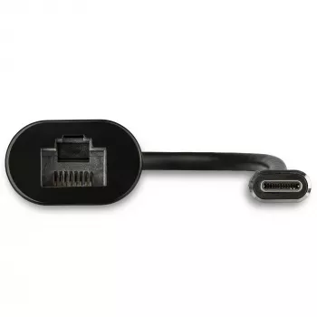 StarTech.com 2.5GbE USB C do Ethernet Adapter NBASE-T NIC - USB 3.0 Typ C 2.5/1 Gigabit/100 Mb/s Wieloprędkościowa Karta Sieciowa/ USB 3.1 Laptop do RJ45/LAN Thunderbolt 3 Kompatybilny/MacBook Pro Surface
