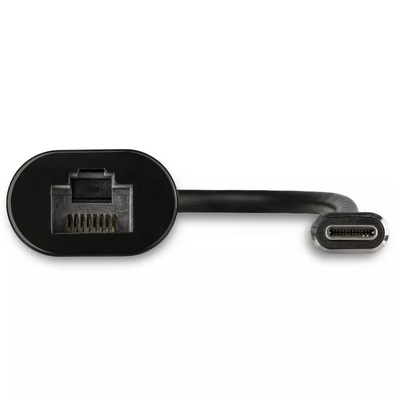 StarTech.com 2.5GbE USB C do Ethernet Adapter NBASE-T NIC - USB 3.0 Typ C 2.5/1 Gigabit/100 Mb/s Wieloprędkościowa Karta Sieciowa/ USB 3.1 Laptop do RJ45/LAN Thunderbolt 3 Kompatybilny/MacBook Pro Surface