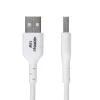 StarTech.com Kabel ładujący USB-A do USB-C 2 m (6,6 stopy), ładowanie i synchronizacja, 3 A, USB 2.0, osłona TPE - biały przewód ładujący USB
