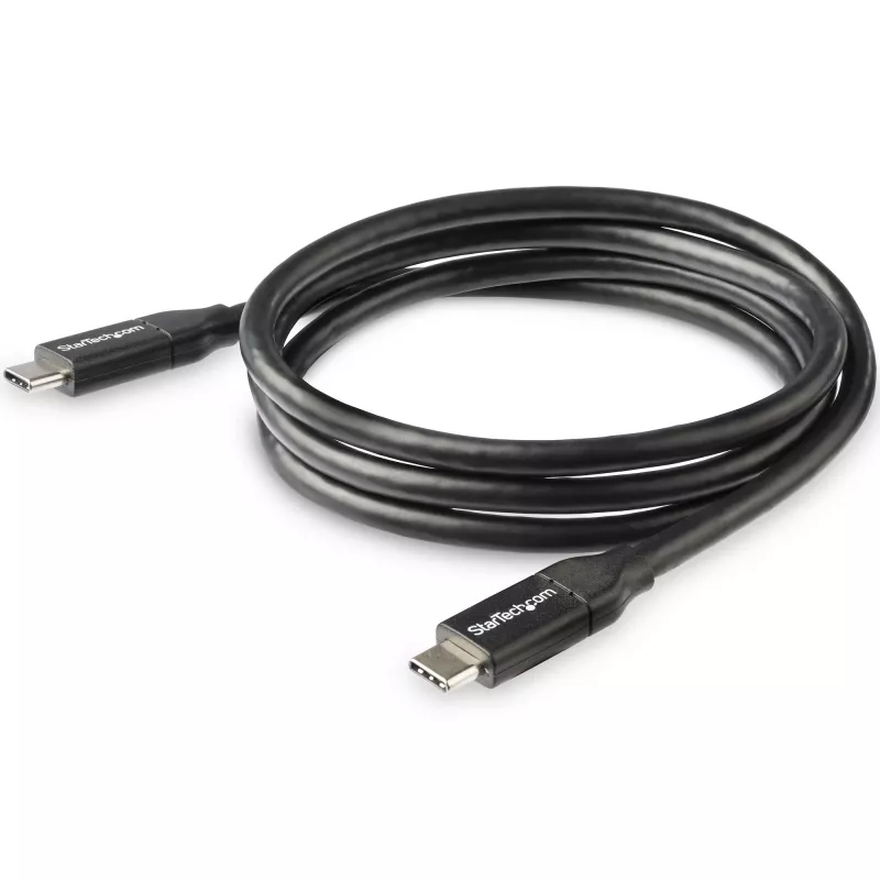 StarTech.com Kabel USB-C na USB-C z PD 5A - M/M - 1 m (3 stopy) - USB 2.0 - certyfikat USB-IF
