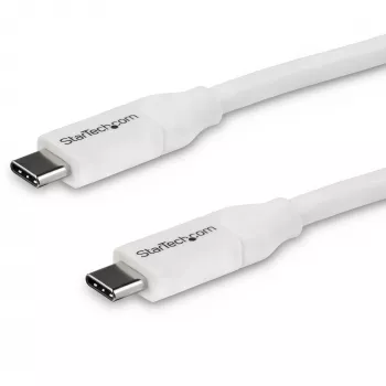 StarTech.com Kabel USB-C na USB-C z 5A PD - M/M - Biały - 4 m (13 stóp) - USB 2.0 - Certyfikat USB-IF