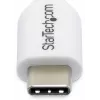 StarTech.com 1m (3.3ft) Biały Kabel Ładujący USB-C, Kabel USB C, Przewód Ładowarki USB 2.0 Type-C do Laptopa, 60W 3A Power Delivery, Płaszcz TPE, Kabel do Transferu Danych USB-C, M/M