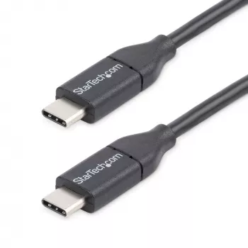 Kabel StarTech.com USB-C - M/M - 0,5 m - USB 2.0, 0,5 m, USB C, USB C, USB 2.0, Męski/Męski, Czarny