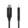 Kabel StarTech.com USB-C - M/M - 0,5 m - USB 2.0, 0,5 m, USB C, USB C, USB 2.0, Męski/Męski, Czarny