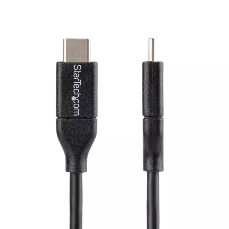Kabel StarTech.com USB-C - M/M - 0,5 m - USB 2.0, 0,5 m, USB C, USB C, USB 2.0, Męski/Męski, Czarny