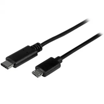 StarTech.com USB-C do Micro-B Kabel - M/M - 0,5 m - USB 2.0, 0,5 m, USB C, Micro-USB B, USB 2.0, 0,48 Gbit/s, Czarny