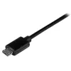 StarTech.com USB-C do Micro-B Kabel - M/M - 0,5 m - USB 2.0, 0,5 m, USB C, Micro-USB B, USB 2.0, 0,48 Gbit/s, Czarny