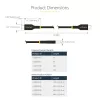 StarTech.com 1m Kabel ładujący USB-C, certyfikowany kabel USB C USB-IF, 240W PD EPR, przewód do ładowania laptopa USB 2.0 Type-C, kabel do przesyłania danych USB-C, powłoka TPE, M/M