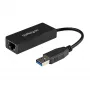 StarTech.com USB 3.0 do Gigabit Ethernet – adapter sieciowy, 10/100/1000 Mb/s, USB na RJ45, adapter USB 3.0 do LAN, adapter Ethernet USB 3.0 (GbE), zgodny z TAA