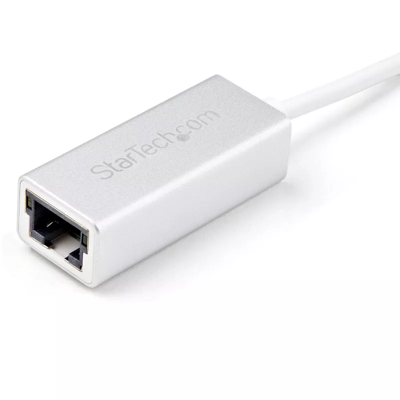 StarTech.com Adapter sieciowy USB 3.0 do Gigabit Ethernet - Srebrny, Przewodowy, USB, Ethernet, 2000 Mbit/s, Srebrny