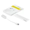 StarTech.com Adapter sieciowy USB 3.0 do Gigabit Ethernet - Srebrny, Przewodowy, USB, Ethernet, 2000 Mbit/s, Srebrny