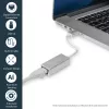 StarTech.com Adapter sieciowy USB 3.0 do Gigabit Ethernet - Srebrny, Przewodowy, USB, Ethernet, 2000 Mbit/s, Srebrny