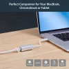StarTech.com Adapter sieciowy USB 3.0 do Gigabit Ethernet - Srebrny, Przewodowy, USB, Ethernet, 2000 Mbit/s, Srebrny