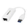 StarTech.com Karta sieciowa USB 3.0 do Gigabit Ethernet, 10/100/1000 Mbps, USB na RJ45, Adapter USB 3.0 do LAN, Karta sieciowa USB 3.0 Ethernet (GbE), zgodna z TAA