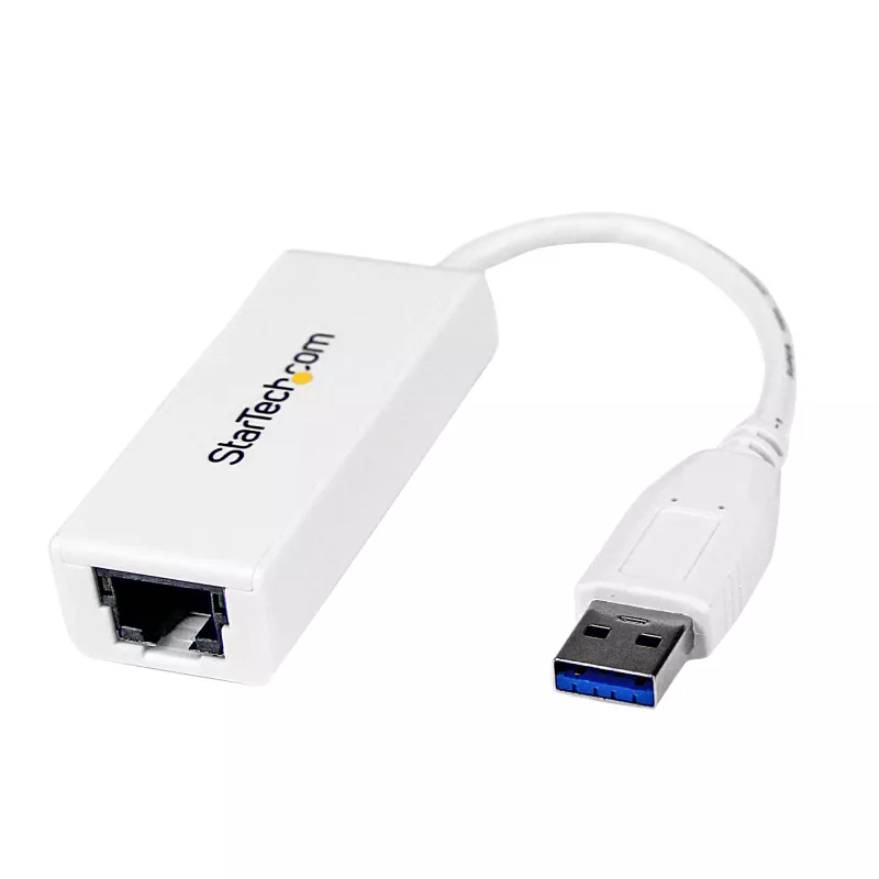 StarTech.com Karta sieciowa USB 3.0 do Gigabit Ethernet, 10/100/1000 Mbps, USB na RJ45, Adapter USB 3.0 do LAN, Karta sieciowa USB 3.0 Ethernet (GbE), zgodna z TAA