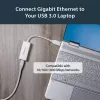 StarTech.com Karta sieciowa USB 3.0 do Gigabit Ethernet, 10/100/1000 Mbps, USB na RJ45, Adapter USB 3.0 do LAN, Karta sieciowa USB 3.0 Ethernet (GbE), zgodna z TAA