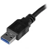 StarTech.com Adapter kablowy USB 3.1 do 2,5-calowego dysku twardego SATA – USB 3.1 Gen 2 10 Gb/s z UASP, zewnętrzny konwerter pamięci HDD/SSD