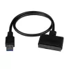 StarTech.com Adapter kablowy USB 3.1 do 2,5-calowego dysku twardego SATA – USB 3.1 Gen 2 10 Gb/s z UASP, zewnętrzny konwerter pamięci HDD/SSD