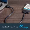 StarTech.com Adapter kablowy USB 3.1 do 2,5-calowego dysku twardego SATA – USB 3.1 Gen 2 10 Gb/s z UASP, zewnętrzny konwerter pamięci HDD/SSD