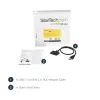 StarTech.com Adapter kablowy USB 3.1 do 2,5-calowego dysku twardego SATA – USB 3.1 Gen 2 10 Gb/s z UASP, zewnętrzny konwerter pamięci HDD/SSD