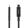StarTech.com 6 ft (1.8 m) Kabel USB C na USB C - 5A, 100W PD 3.0 - Certyfikowany Works With Chromebook - Certyfikat USB-IF - M/M - USB 3.0 5Gbps - Kabel ładujący USB C - Kabel USB Type C