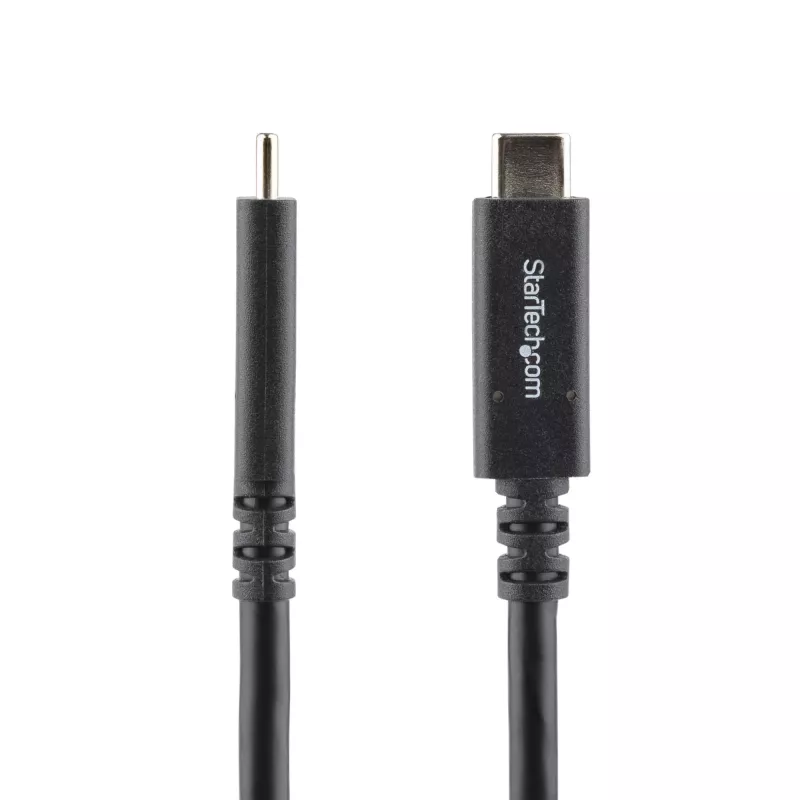 StarTech.com 6 ft (1.8 m) Kabel USB C na USB C - 5A, 100W PD 3.0 - Certyfikowany Works With Chromebook - Certyfikat USB-IF - M/M - USB 3.0 5Gbps - Kabel ładujący USB C - Kabel USB Type C