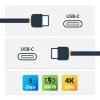 StarTech.com USB-C do USB-C kabel - M/M - 1 m (3 ft.) - USB 3.0 (5 Gb/s)