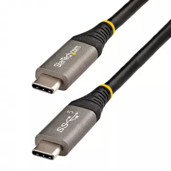 StarTech.com Kabel USB-C 2m 5Gbps – wysokiej jakości kabel USB-C – kabel USB 3.0 (5Gbps) typu C – ładowanie Power Delivery 100W (5A), DP Alt Mode – przewód USB-C do USB-C – ładowanie i synchronizacja