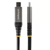 StarTech.com Kabel USB-C 2m 5Gbps – wysokiej jakości kabel USB-C – kabel USB 3.0 (5Gbps) typu C – ładowanie Power Delivery 100W (5A), DP Alt Mode – przewód USB-C do USB-C – ładowanie i synchronizacja
