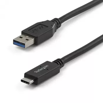 StarTech.com 3 ft. (1 m) USB do USB-C Kabel - M/M, 1 m, USB A, USB C, USB 3.2 Gen 2 (3.1 Gen 2), 10 Gbit/s, Czarny