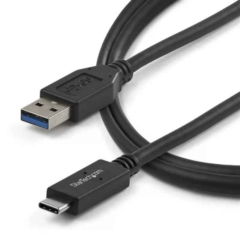 StarTech.com 3 ft. (1 m) USB do USB-C Kabel - M/M, 1 m, USB A, USB C, USB 3.2 Gen 2 (3.1 Gen 2), 10 Gbit/s, Czarny