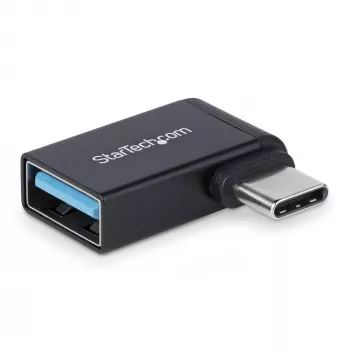 Przejściówka kątowa USB-C na USB-A StarTech.com, USB 5 Gb/s, kompaktowa przejściówka męski USB-C na żeński USB-A, obudowa metalowa, M/Ż