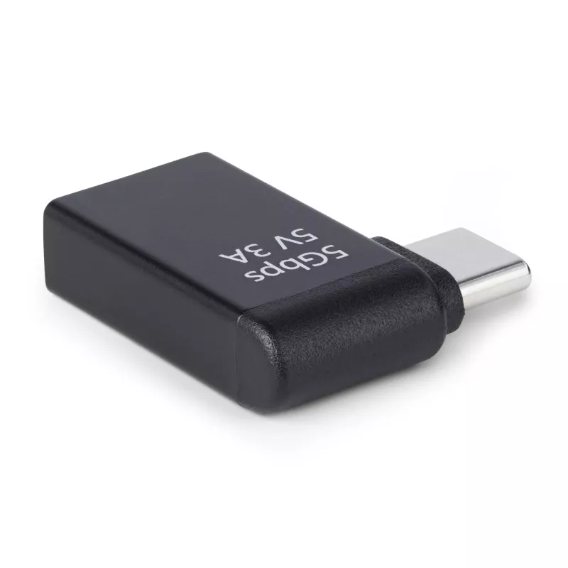 Przejściówka kątowa USB-C na USB-A StarTech.com, USB 5 Gb/s, kompaktowa przejściówka męski USB-C na żeński USB-A, obudowa metalowa, M/Ż