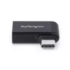 Przejściówka kątowa USB-C na USB-A StarTech.com, USB 5 Gb/s, kompaktowa przejściówka męski USB-C na żeński USB-A, obudowa metalowa, M/Ż