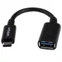 StarTech.com Kabel przejściowy USB-C na USB-A - M/Ż - 6 cali - USB 3.0 (5 Gb/s) - certyfikat USB-IF