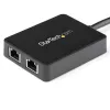 StarTech.com USB 3.0 do adaptera sieciowego Ethernet z dwoma portami gigabitowymi z portem USB