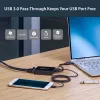 StarTech.com USB 3.0 do adaptera sieciowego Ethernet z dwoma portami gigabitowymi z portem USB