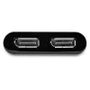 StarTech.com Adapter USB 3.0 na dwa DisplayPort – 4K 60Hz, 3.2 Gen 1 (3.1 Gen 1), USB Type-A, wyjście DisplayPort, 4096 x 2160 pikseli