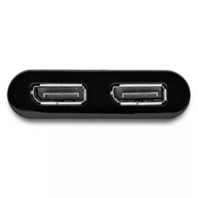 StarTech.com Adapter USB 3.0 na dwa DisplayPort – 4K 60Hz, 3.2 Gen 1 (3.1 Gen 1), USB Type-A, wyjście DisplayPort, 4096 x 2160 pikseli