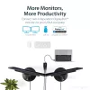 StarTech.com Adapter USB 3.0 na dwa DisplayPort – 4K 60Hz, 3.2 Gen 1 (3.1 Gen 1), USB Type-A, wyjście DisplayPort, 4096 x 2160 pikseli